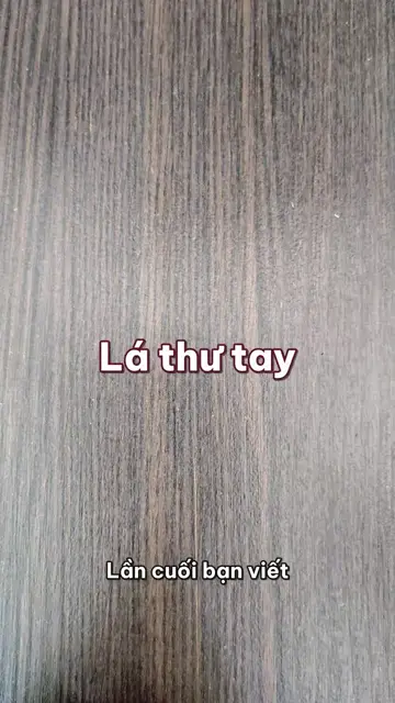 Lá thư tay đầu tiên sau mười năm, gửi bà ngoại chín mươi tuổi